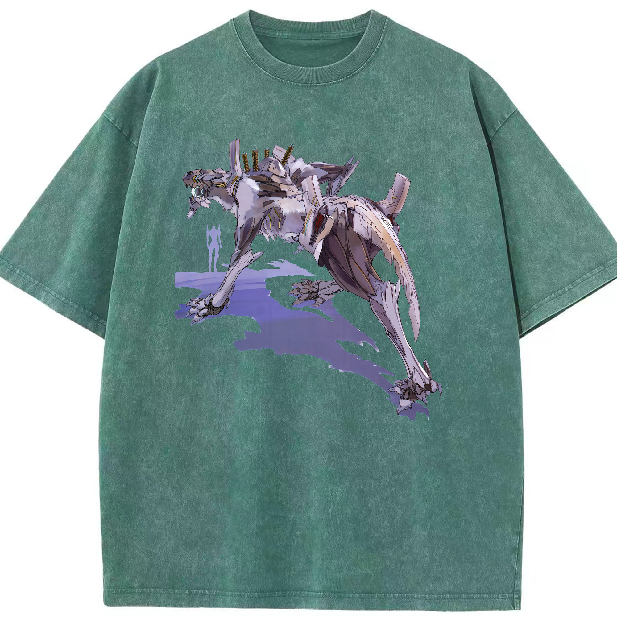 （画像用） EVA 新世紀エヴァンゲリオン 綿100% ヴィンテージ風 半袖Tシャツ（フロントプリント）